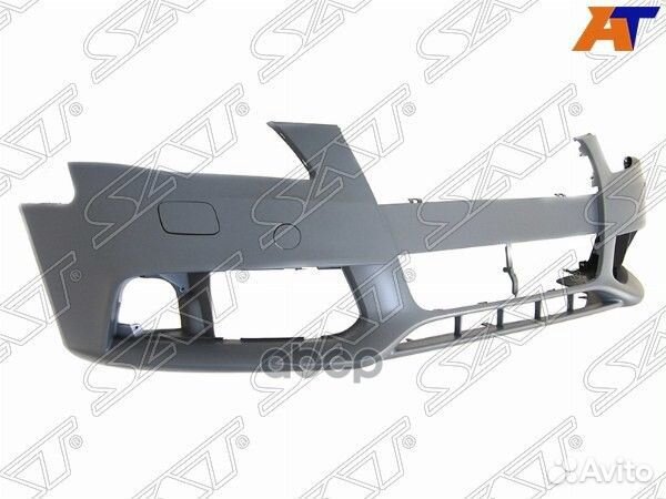 Бампер передний audi A4 07-11 п/омыватели ST-A