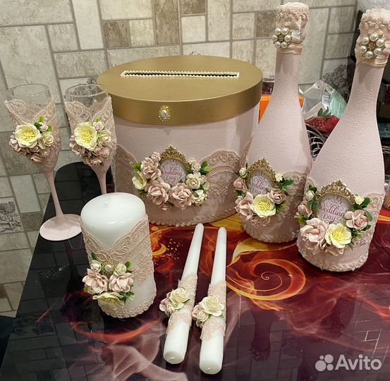 Свадебные аксессуары набор