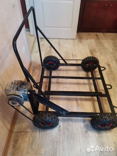 Полноприводная тележка с бензогенераторам на 8 квт