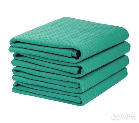 Комплектполотенецвафельныхhomeone45х70(4шт),изумру