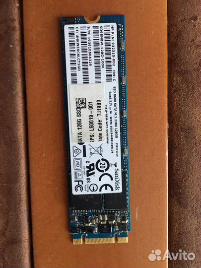 Накопитель Sandisk SSD X600 M.2 2280 128 Gb