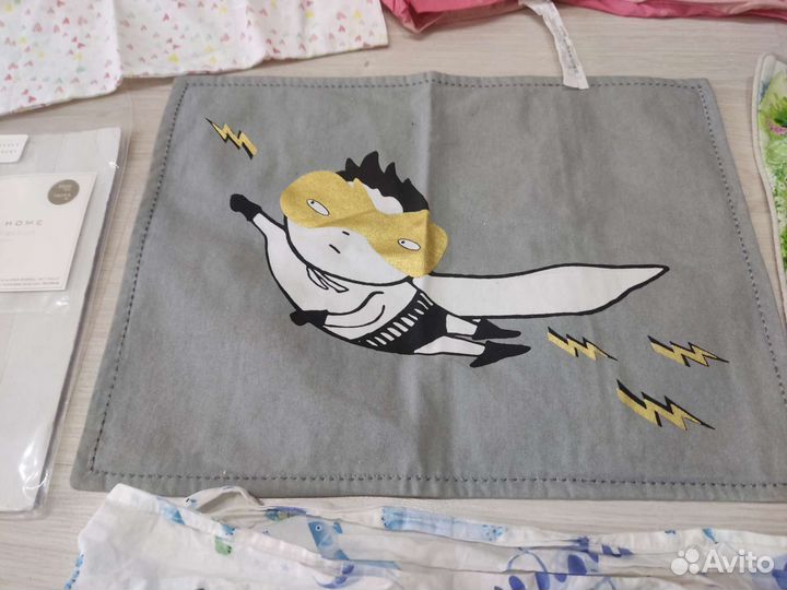 Zara home и zara kids новые наволочки, простынь