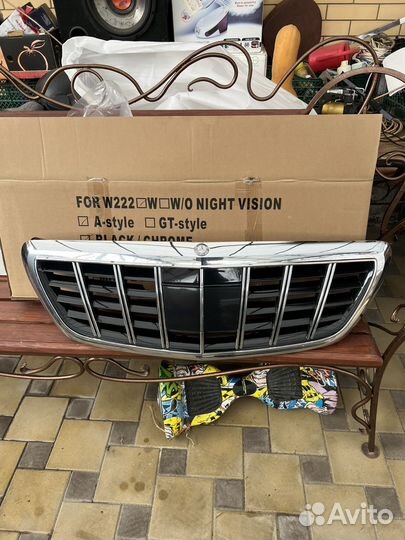 Решетка радиатора на мерседес s 222