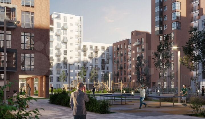 3-к. квартира, 92,7 м², 1/11 эт.