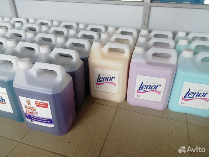 Бытовая химия Гели для стирки, кухни и дома 5 л