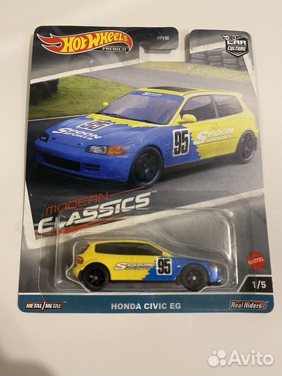 Hot wheels Premium Honda Civic EG Modern Classics