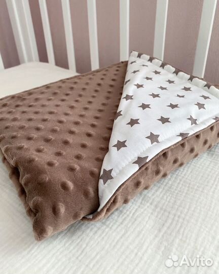 Плед для новорожденного для детей новый