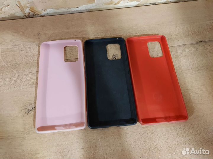 Чехлы для Samsung S10 lite - 4 штуки