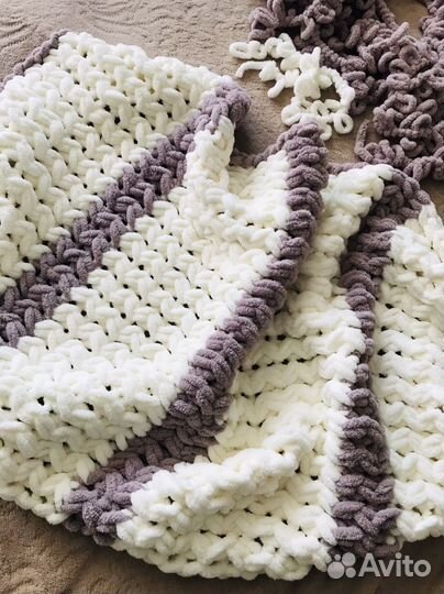 Плед ручной работы