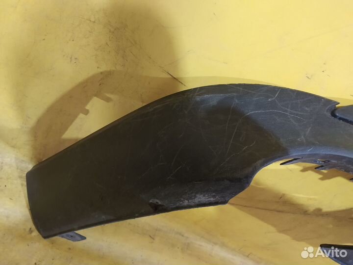 Спойлер юбка заднего бампера Mercedes Benz X166