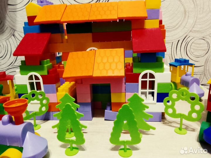 Конструктор детский, макси, Полесье, 270 элементов