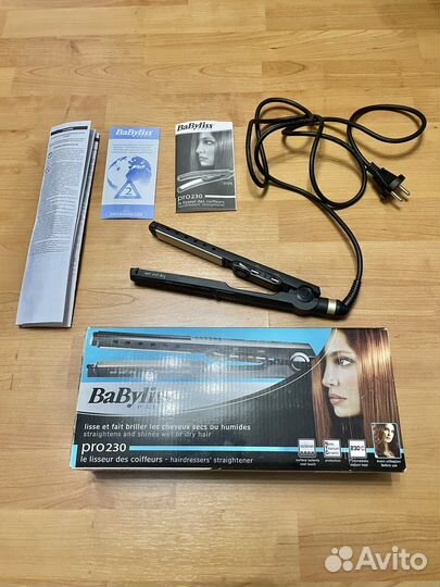 Проф выпрямитель (утюжок щипцы) Babyliss pro230