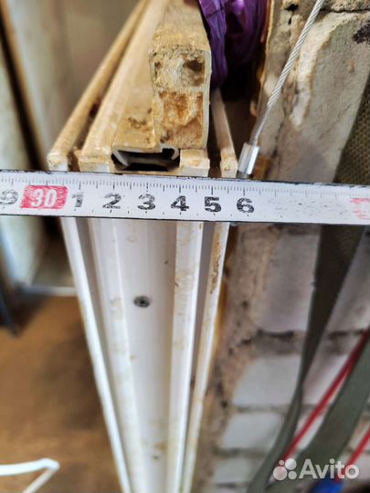 Окна пластиковые бу глухие