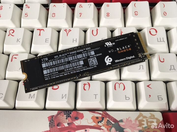 Western Digital WD Black SN850 NVMe 1тб