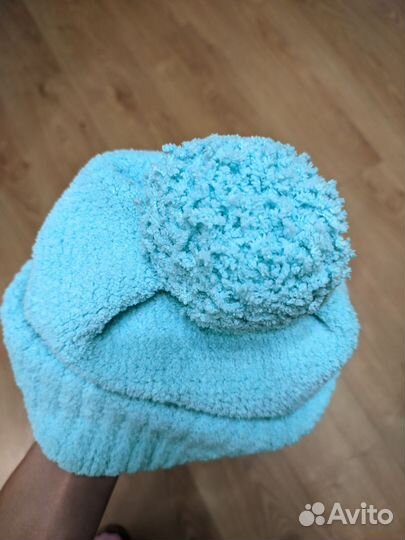 Шапка новая плюшевая женская / детская