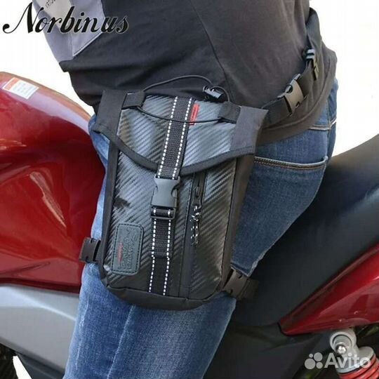 Сумка байкерская на бедро