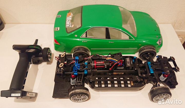 Tamiya tt-01 rwd drift радиоуправляемая модель