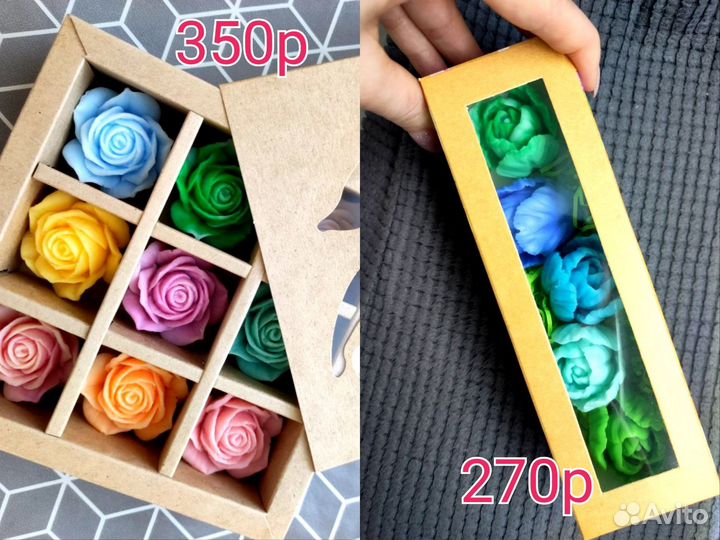 Подарок на 8 марта мыло