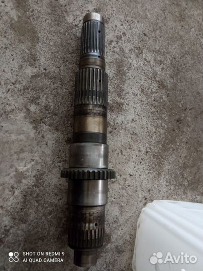 Вторичный вал scania