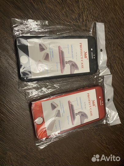 Чехол + защитное стекло (iPhone 7/8/SE)