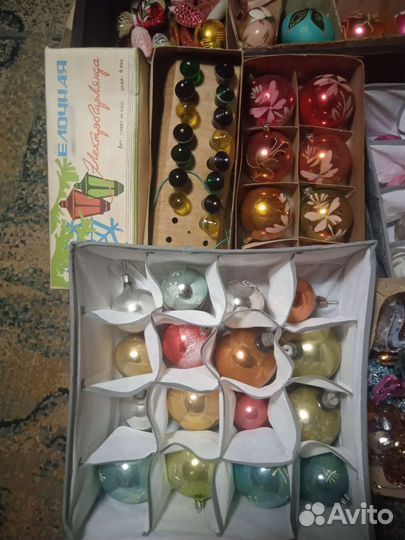 Ёлочные игрушки СССР