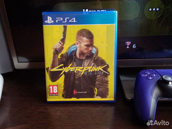 Продам диск ps4/5 cyberpunk, полностью на русском