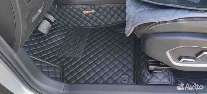 3Д коврики из экокожи Geely Atlas PRO 2022