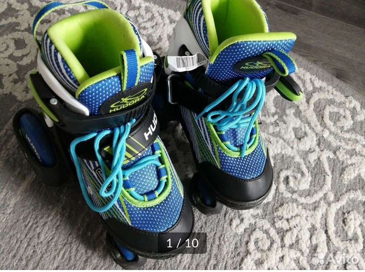 Роликовые коньки 31-33 раздвижные