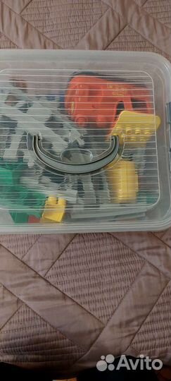 Lego duplo поезд на паровой тяге