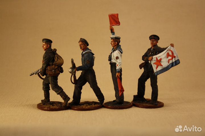 Подарок, матросы, олово, солдатики