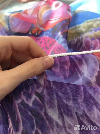 Тюль детская