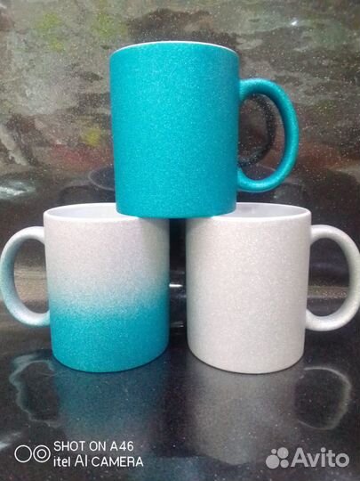 Яркие цветные кружки под печать