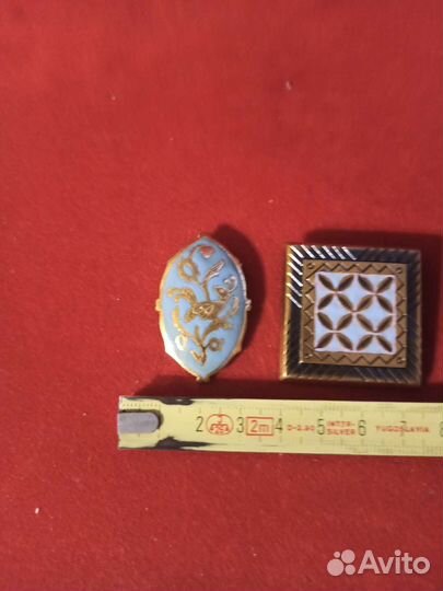 Брошь. Коллекция. ссср. Эмаль