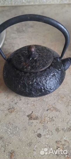 Чугунный чайник заварочный