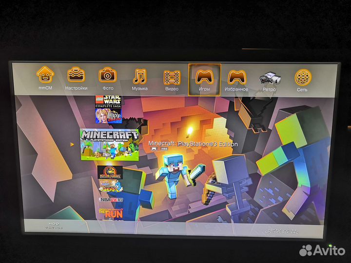 Sony playstation 3+2 геймпада 67 игр