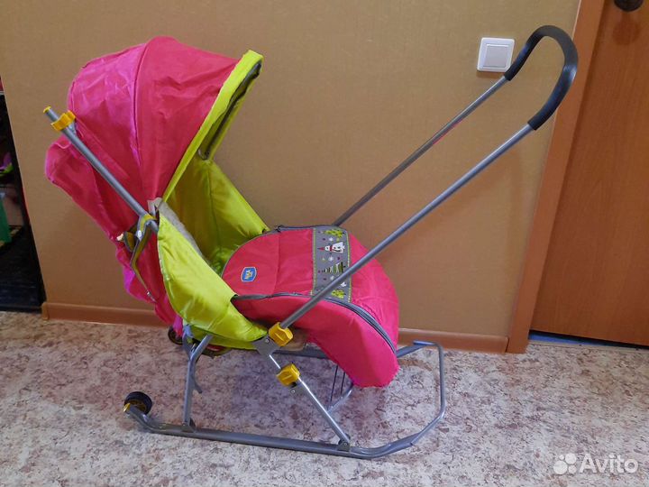 Тимка люкс с колесом и перекидной ручкой