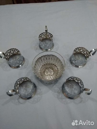 Мельхиоровый набор 