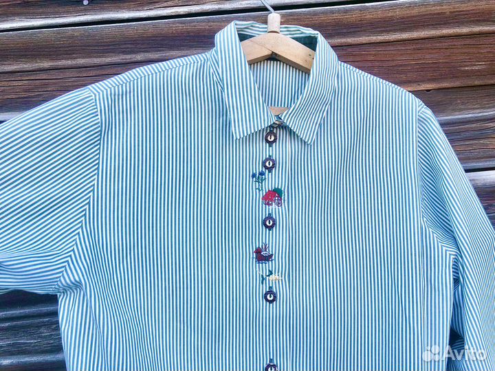 2 Блузки лето Бавария винтаж винтажное ретро