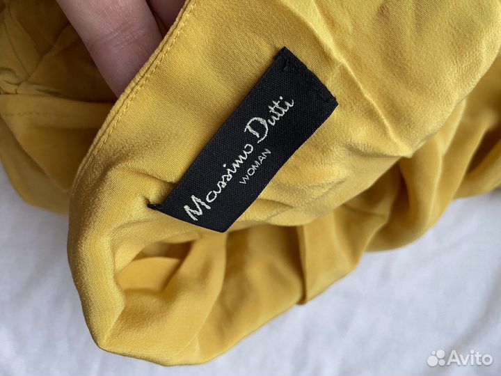 Платье шелк оригинал Massimo Dutti