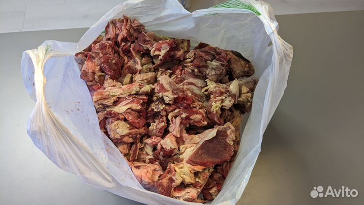 Говяжья обрезь для собак