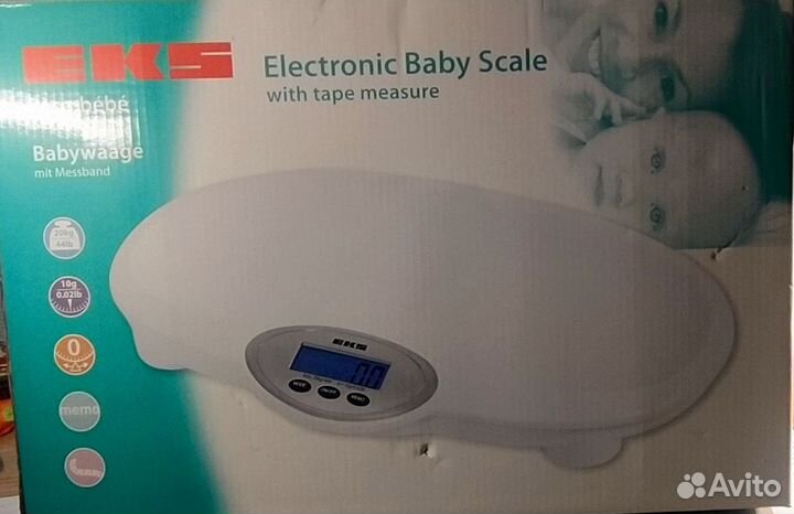 Детские электронные весы для новорожденных