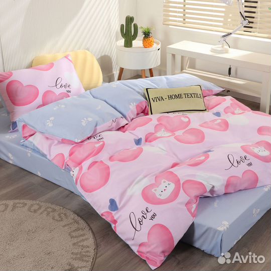 Детское постельное белье 1,5 полуторное Сатин Люкс