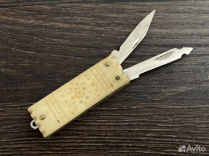 Нож складной кость СССР