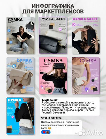 Инфографика для маркетплейсов