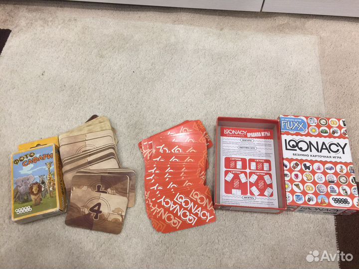 Карточные игры Loonasy. Фотосафари (продана )