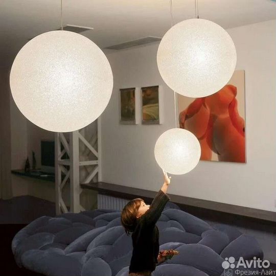 Светильник потолочный шар IKEA с умной лампой 3шт