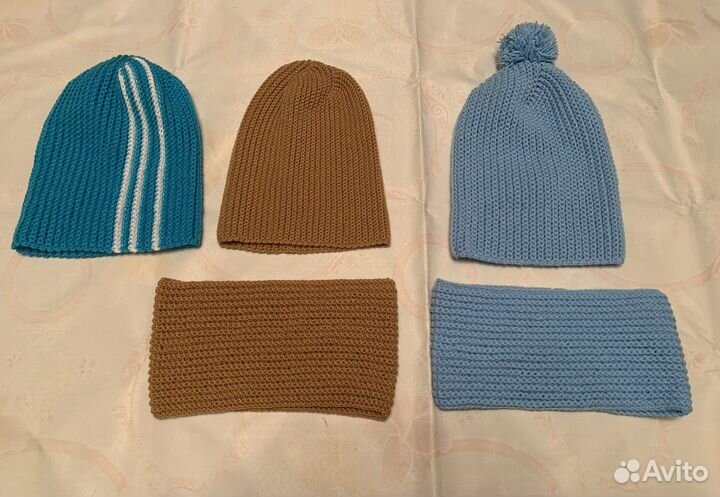 Шапка детская вязаная новая