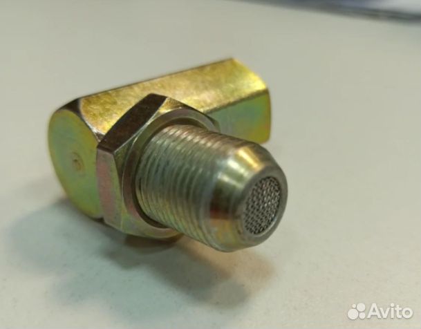 Обманка лямбда зонда с мини катализатором угловая