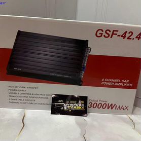 Новый усилитель GSF-42.4 3000W