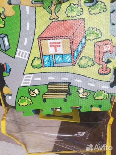 Мягкий коврик пазл